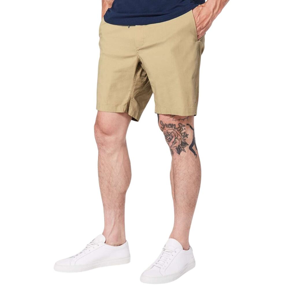 Lululemon Bowline Shorts 8" Tofino Sand Khaki Tan Mens Small Athleisure Gorpcore